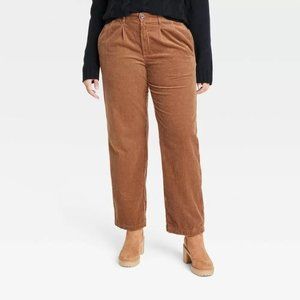 Houston White Adult Corduroy Chino Pants - Brown 34x32